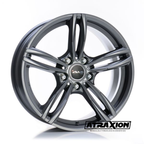 8.5x18 Avus AC-MB3 Anthracite | Atraxion | Tyres-Wheels-Accessories