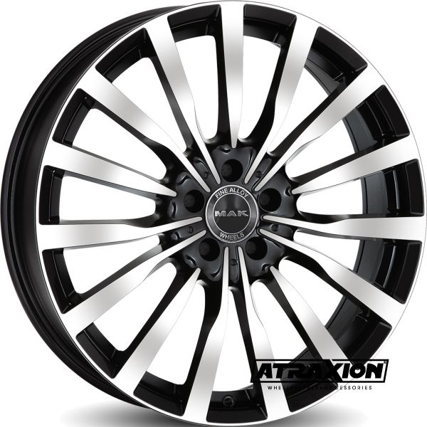 8x19 5x112 ET38 CTR66.6 Alu Mak Krone Black Mirror (DED:Mercedes-Benz ) F8090KNBM38WS1Y