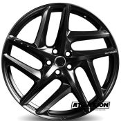 10x22 5x120 ET35 CTR72.6 Alu Kahn Type 52 (RS forged) Satin Black (DED:Land Rover ) WAKTF1357S1R-2