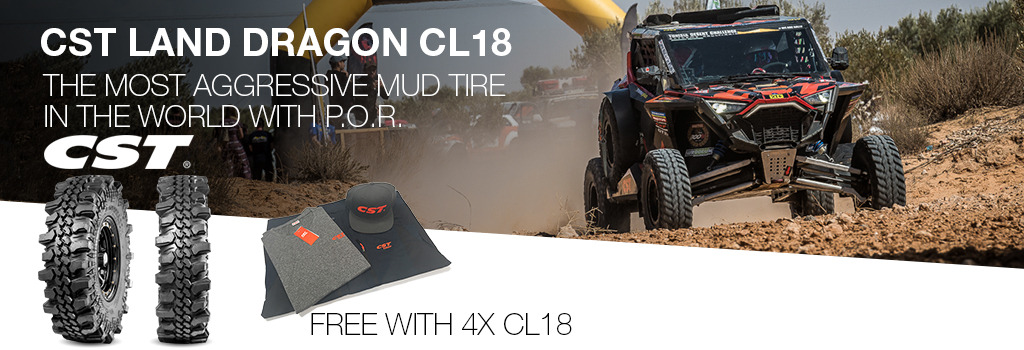 CST Land Dragon CL18 The Most Aggressive MUD Tire In The World With P.O.R.